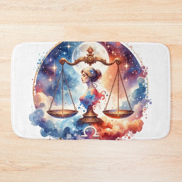 Item preview, Watercolor Mystic Zodiac Clipart- Libra designed and sold by Eiwaprints.