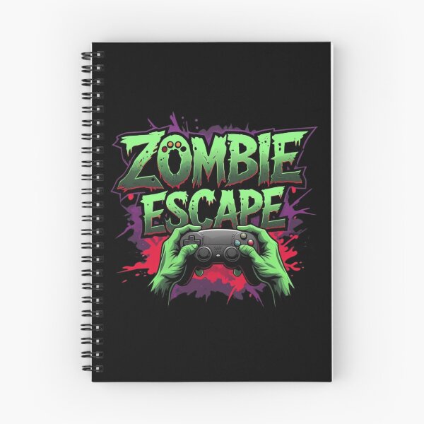 Item preview, ZOMBIE ESCAPE HOLLOWEEN DESIGN designed and sold by MP-GRAPHIXS.