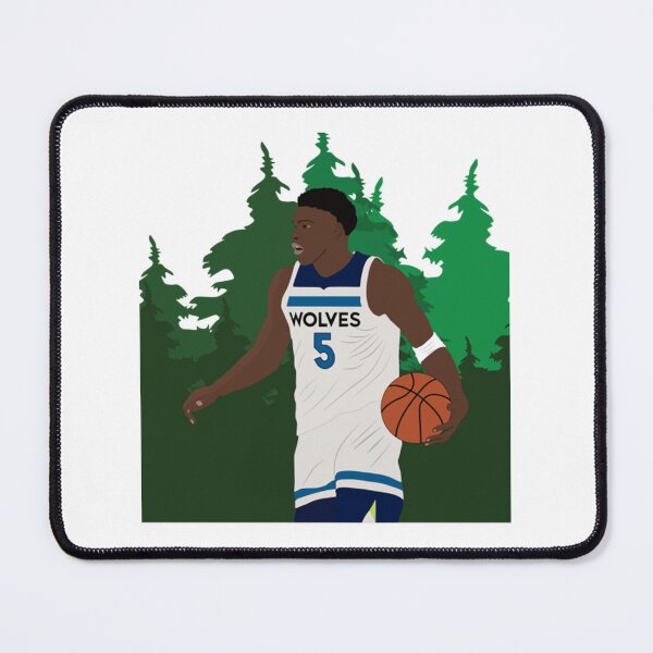 Item preview, Anthony Edwards with the ball in his hands - Basketball designed and sold by lukecase.