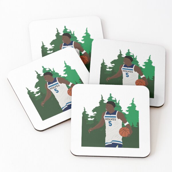 Item preview, Anthony Edwards with the ball in his hands - Basketball designed and sold by lukecase.