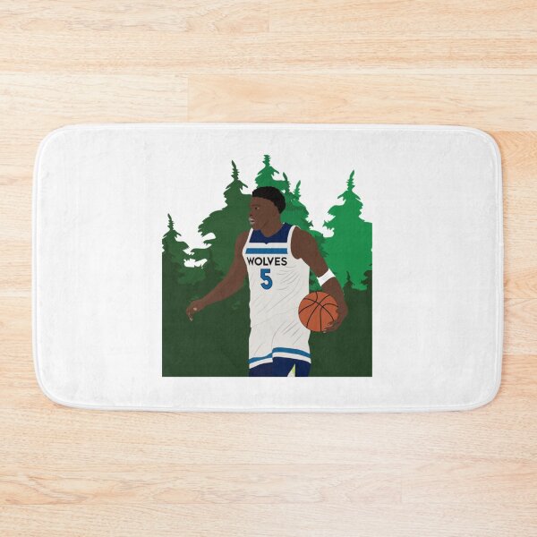 Item preview, Anthony Edwards with the ball in his hands - Basketball designed and sold by lukecase.