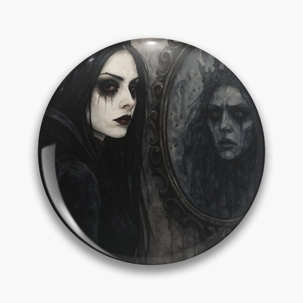 Item preview, Magic Mirror on the Wall, Who is the Most Haunted of Them All? designed and sold by Woven-myth.