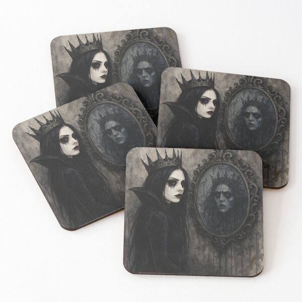 Item preview, Magic Mirror on the Wall, Who is the Most Haunted of Them All? designed and sold by Woven-myth.