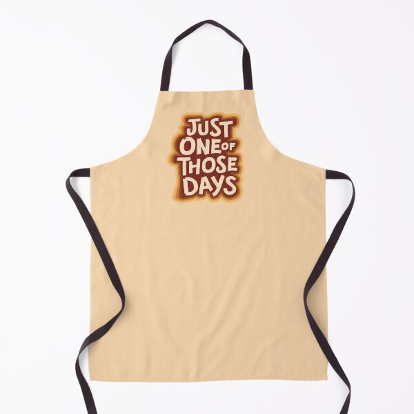 Item preview, Just one of those days | 70's retro rainbow groovy funny saying designed and sold by MamSelle.