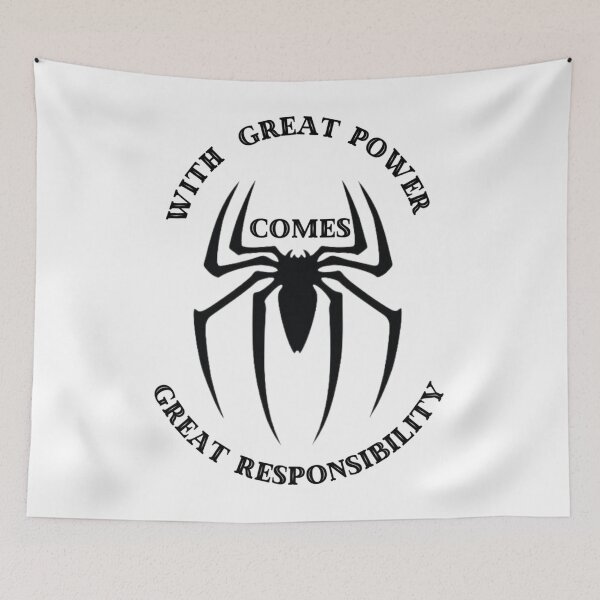 Item preview, With Great Power Comes Graet Responsibility designed and sold by TellisJonas.