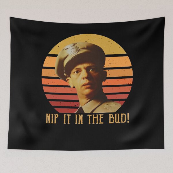 Item preview, Vintage Nip It In The Bud Barney Fife The Andy Griffith Show T designed and sold by Thorntonz1.