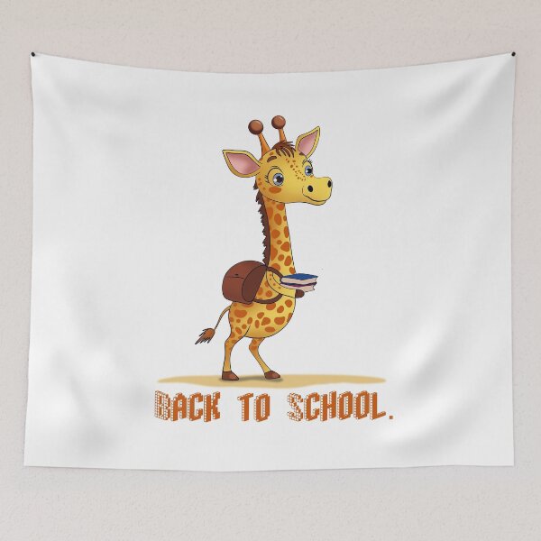 Item preview, Giraffe Back To School designed and sold by SimoesArtistry.