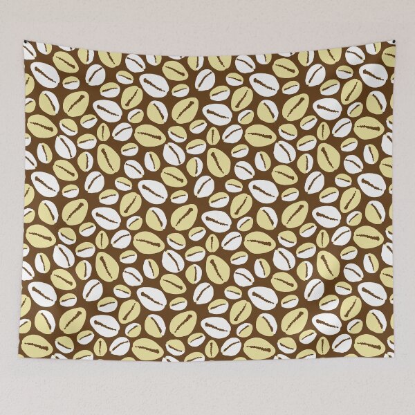Item preview, African Caribbean Cowrie Shells Pattern designed and sold by HotHibiscus.
