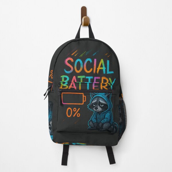 Item preview, Social Battery Empty designed and sold by fadilow.