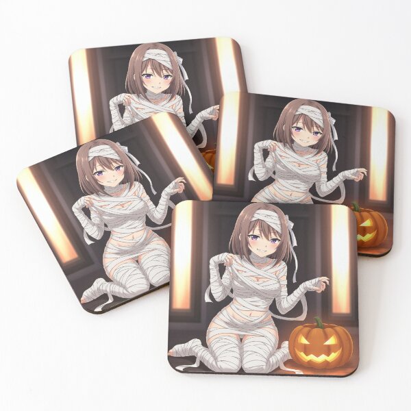 Item preview, Mummy Waifu – Halloween Bandages & Naughty Seductive Anime Girl designed and sold by GerwantSHOP.