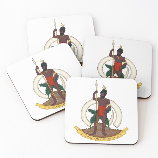 Item preview, national emblem seal of Vanuatu  designed and sold by ak7sailor.