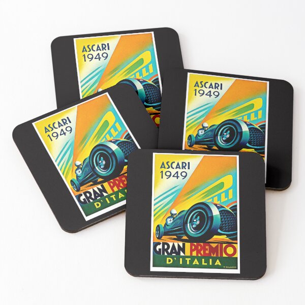 Item preview, Blast from the past a poster variation Ascari 1949 designed and sold by Helios Be. Lavsh.