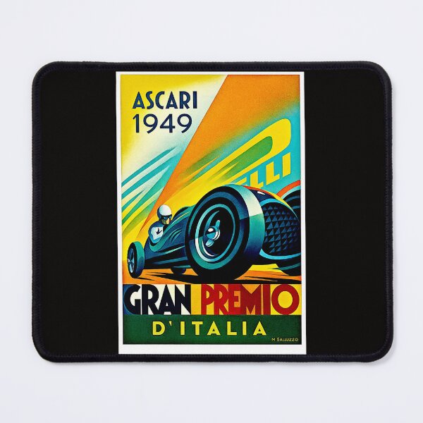 Item preview, Blast from the past a poster variation Ascari 1949 designed and sold by Helios Be. Lavsh.