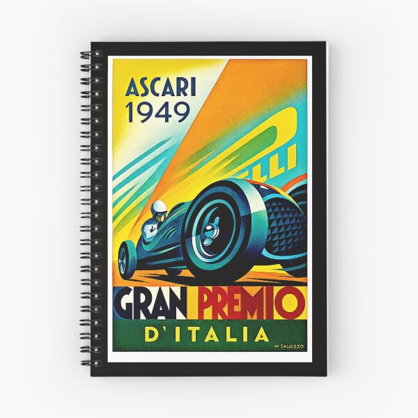 Item preview, Blast from the past a poster variation Ascari 1949 designed and sold by Helios Be. Lavsh.