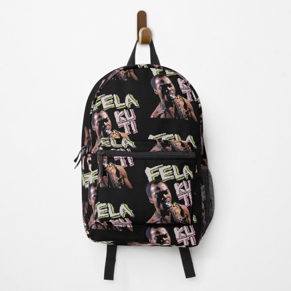 Item preview, VTG Fela Kuti singing black T-shirt short designed and sold by legrowbradacf.