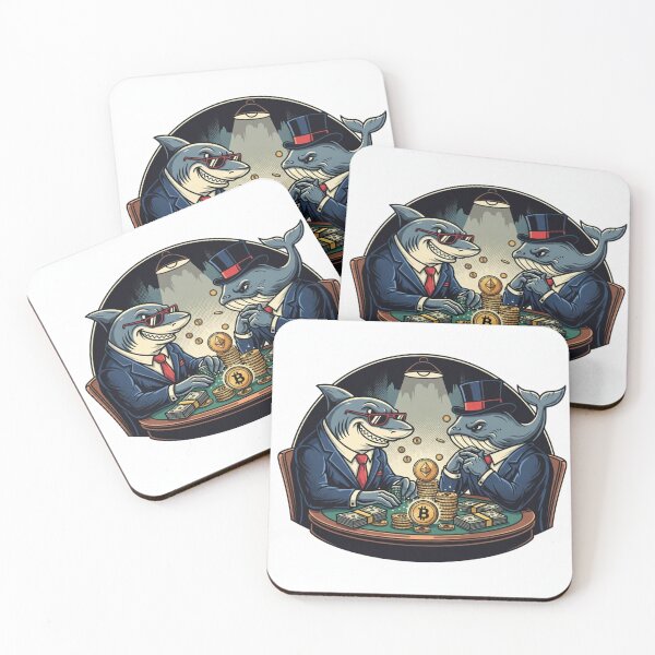 Item preview, Shark And Whale Finance Game designed and sold by ofek-art1st.