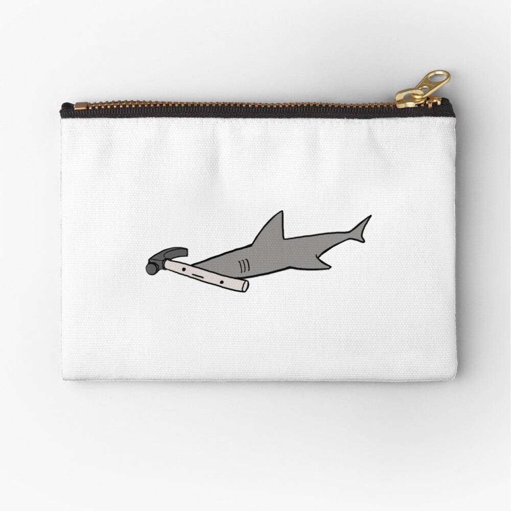 Hammerhead Shark Zipper Pouch