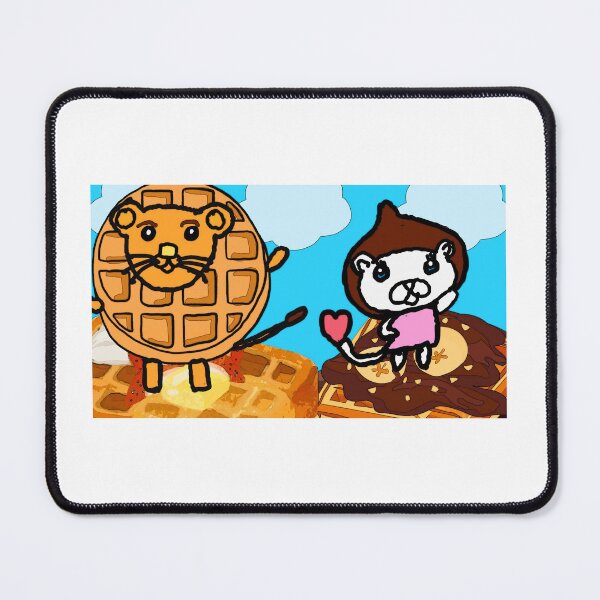 Item preview, waffle friends designed and sold by icedragonart77.