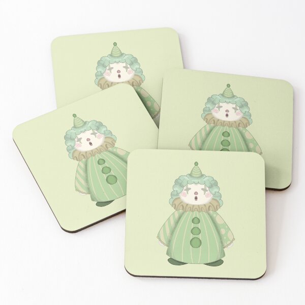 Item preview, Green Clown designed and sold by ArtsyVixen.