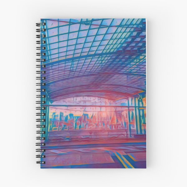 Item preview, Surreal central station designed and sold by MiKaBerlin.