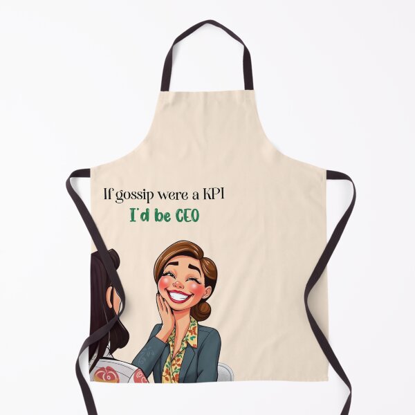 Item preview, If Gossiping Were a KRA, I’d Be CEO – Funny Corporate Quote designed and sold by Red White Blue Studio.