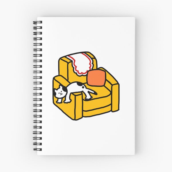 Item preview, un gato en el sofá designed and sold by superbaechoo.