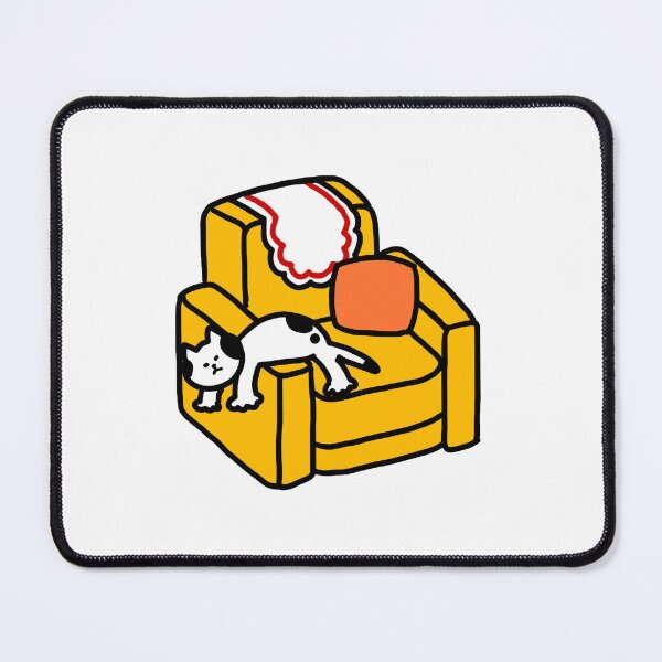 Item preview, a Cat on the sofa designed and sold by superbaechoo.