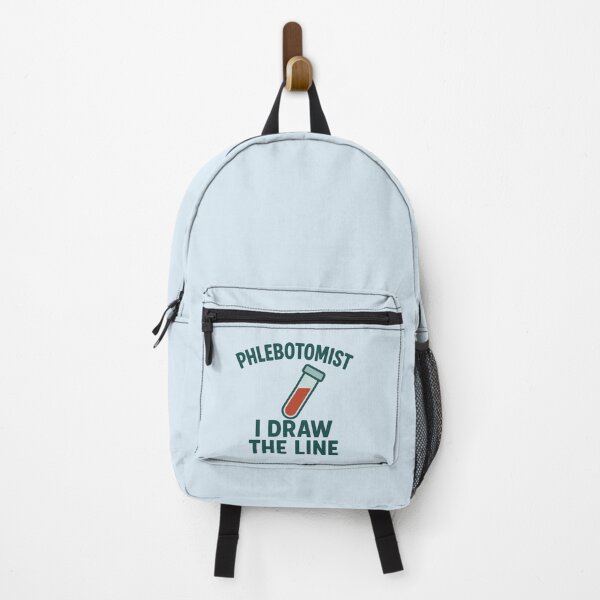 Item preview, Phlebotomist – I Draw the Line | Funny Medical Lab Tech Gift designed and sold by Dragonfly-10.