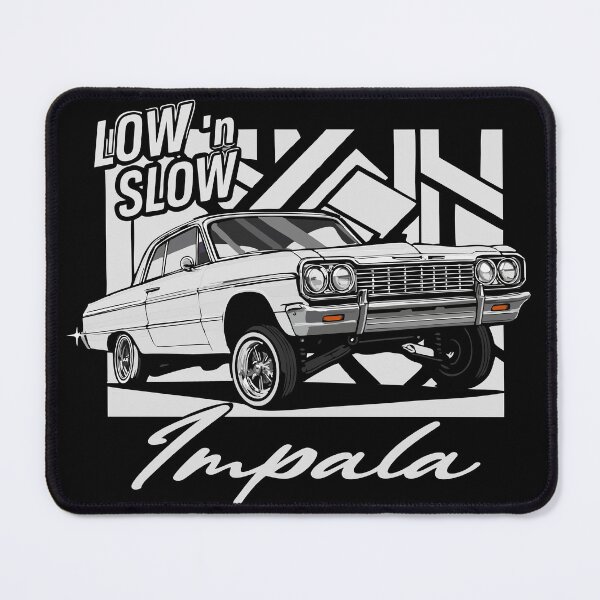 Item preview, Impala Lowrider White designed and sold by BronArtworks.