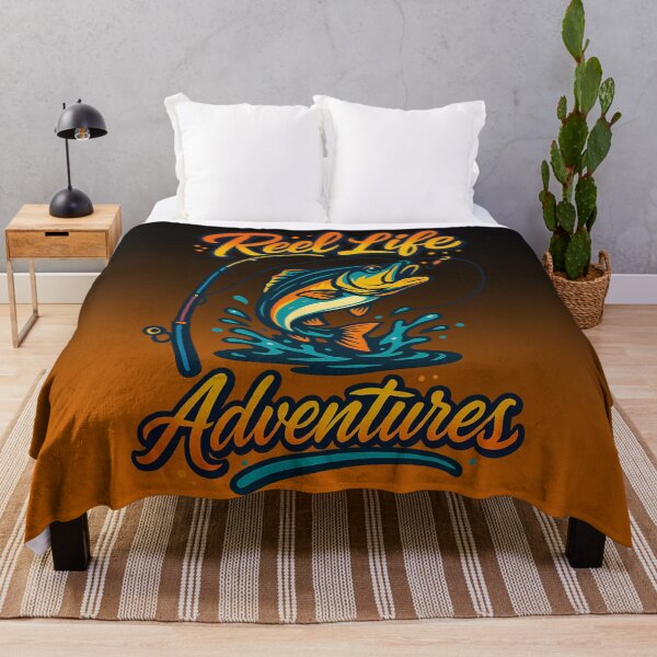 Item preview, Real Life Adventures | Graphic Crewneck Fishing designed and sold by skkyfaithArtz.