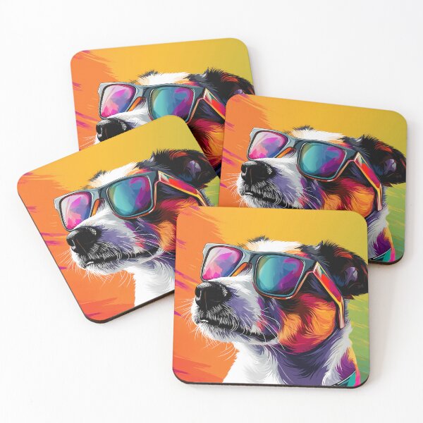 Item preview, Cool jack russel dog with sunglasses designed and sold by gut2000.