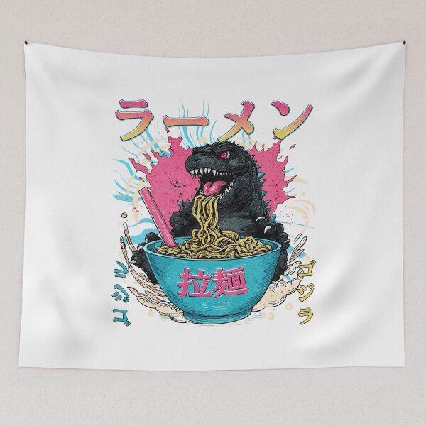Item preview, Ramen King Of Monster Kaiju Japanese Weird designed and sold by AShanDome.