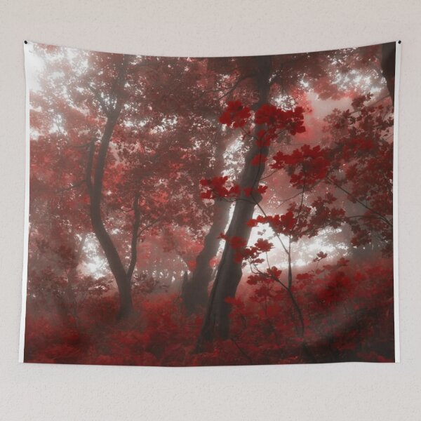 Item preview, Scarlet Dreamscape Forest designed and sold by The Crimson Co..