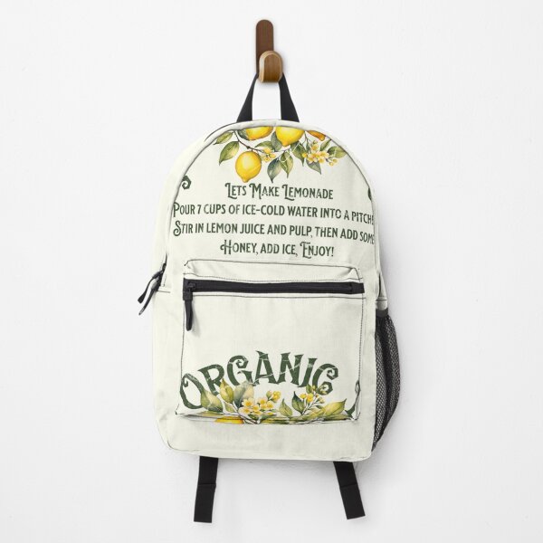Item preview, Lets make lemonade, vintage distressed lemons with typography and lemonade recipe designed and sold by AfricaSkyBlue.