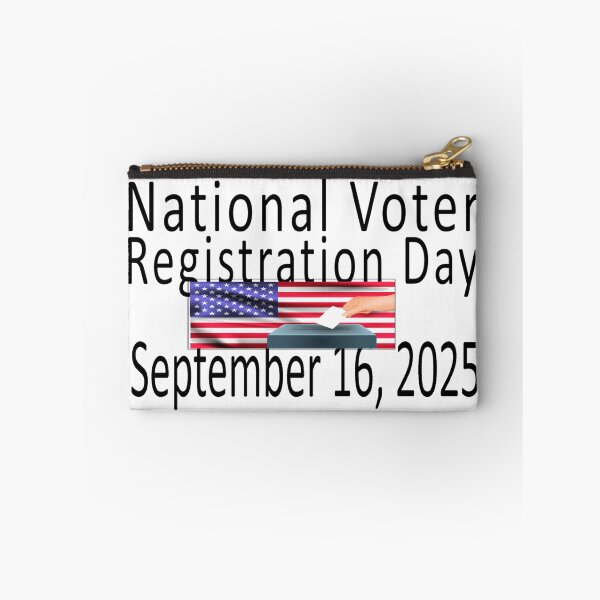 Item preview, National Voter Registration Day 2025 designed and sold by MauveMoves.