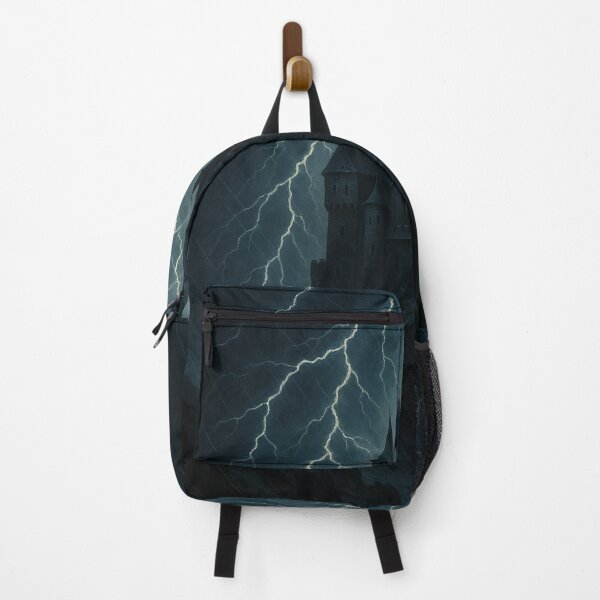 Item preview, Haunted Gothic Castle in Thunderstorm designed and sold by photoparadise22.