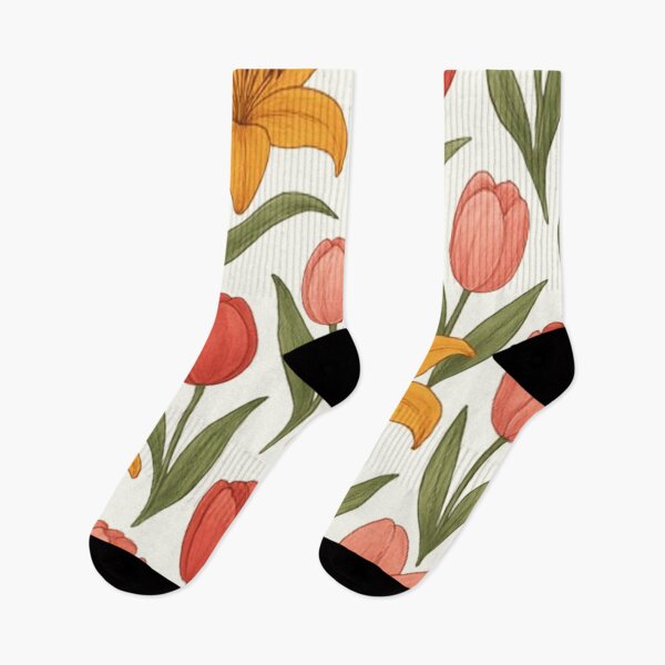 Item preview, Twin Elegance: Tulip & Lily Blend designed and sold by annenambiro.