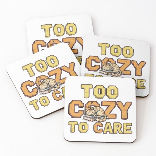 Item preview, Funny cat too crazy to care designed and sold by lacarvene.
