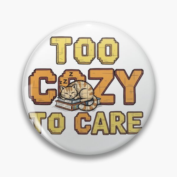 Item preview, Funny cat too crazy to care designed and sold by lacarvene.