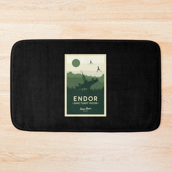 Item preview, Endor Sanctuary Moon Poster designed and sold by stuergrawev.