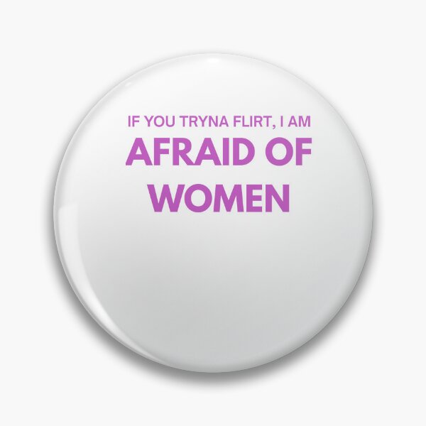 Item preview, Afraid of Woman – Bold Statement Design designed and sold by Gravly.