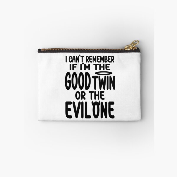 Item preview, Funny Twin Am I The Good Twin Or The Evil One  Twins design designed and sold by Colorfulman.