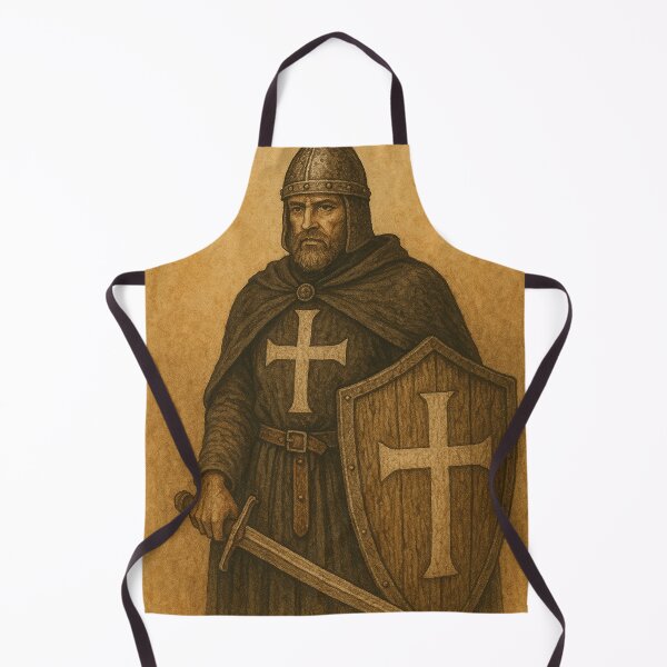 Item preview, Medieval Crusader Knight with Sword and Shield designed and sold by photoparadise22.