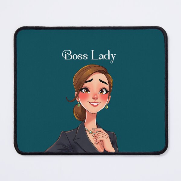 Item preview, Boss Lady – Empowering Quote for Strong Women designed and sold by Red White Blue Studio.
