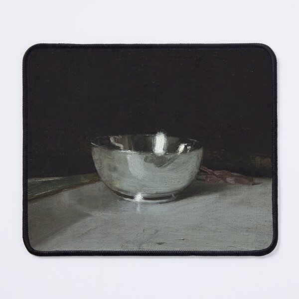 Item preview, The Lustre Bowl, Gorham sterling silver bowl kitchenware still life portrait painting by William Nicholson, circa 1908 designed and sold by Jéanpaul Ferro.