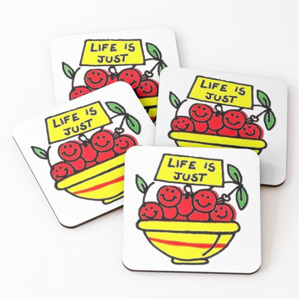 Item preview, life is just a bowl of cherries designed and sold by indie cottage.