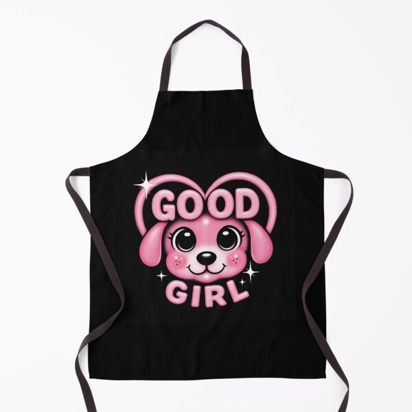 Item preview, Good Girl – Cute Pink Retro Dog Motif designed and sold by LucMediaShop.