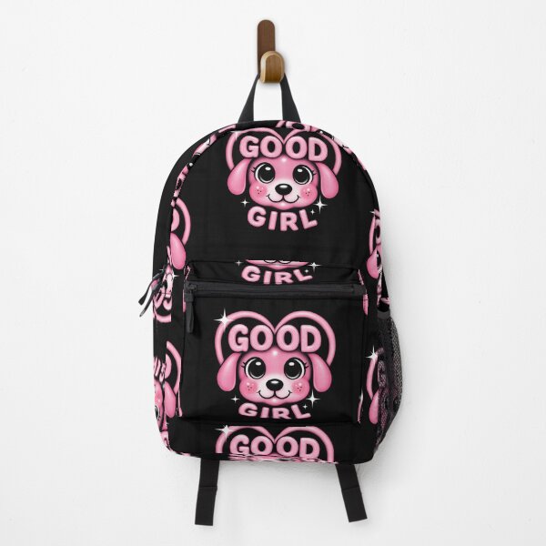 Item preview, Good Girl – Cute Pink Retro Dog Motif designed and sold by LucMediaShop.