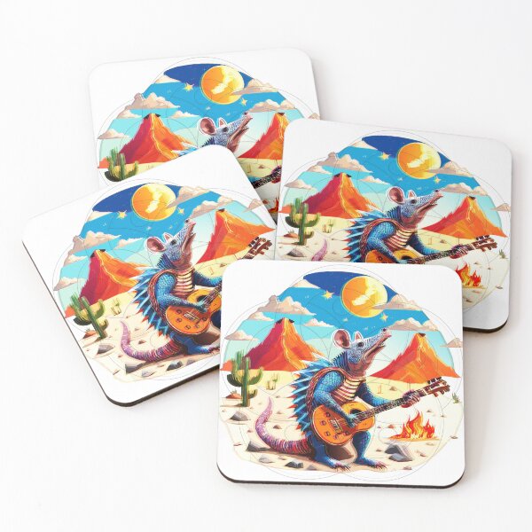 Item preview, Lonesome Armadillo playing the Blues designed and sold by Tigerbuck's.