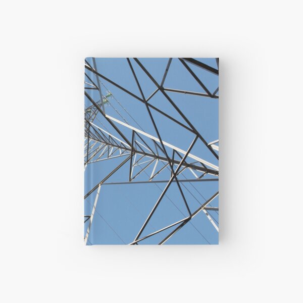 Inside an Electricity Pylon Hardcover Journal